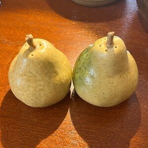 Patricia Larrett Berkeley/Oakland Pear Shaped Salt and Pepper Shakers